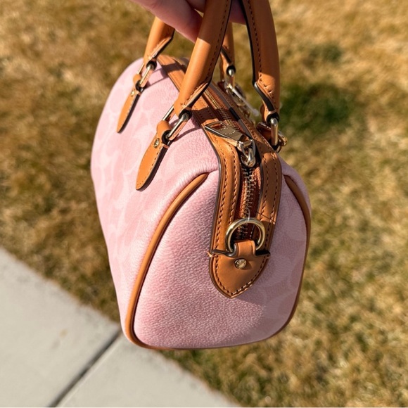 Coach Powder Pink Mini Rowan - Picture 2 of 4